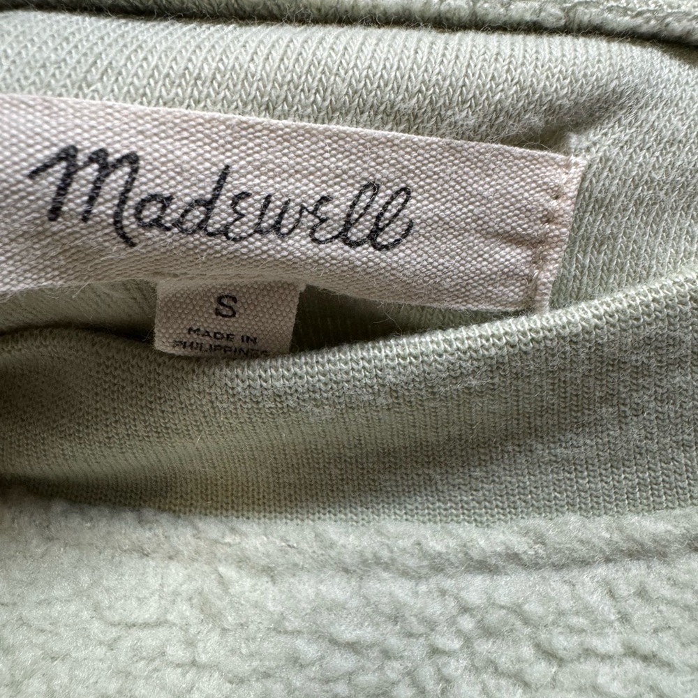 Resourced Brushed Side Button Relaxed Sweatshirt … - image 5